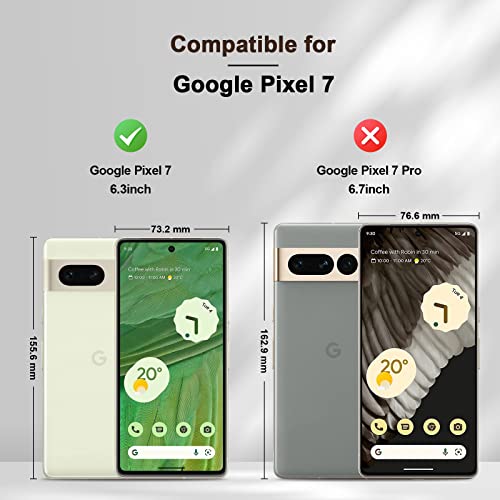 Image of Jasonyu Flip Wallet Case for Google Pixel 7 5G,Brown