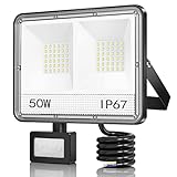 💖 Foco LED con 3 Modos Ajustables: El sensor de movimiento tiene modo de tiempo, modo de detección y modo LUX. Lux se utiliza para fijar el trabajo diurno o nocturno. Sens se utiliza para ajustar la sensibilidad del sensor (2-10 m). El tiempo se utiliza para ajustar el tiempo de retardo del sensor (5S-12min).