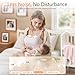 Wearable Electric Breast Pump, 120ml Wearable Breast Pump with LED Display, 130° Ultra-Wide Angle Design for Better Fit, 24mm Portable Breastfeeding Pump with 4 Modes and 9 Levels of Suction