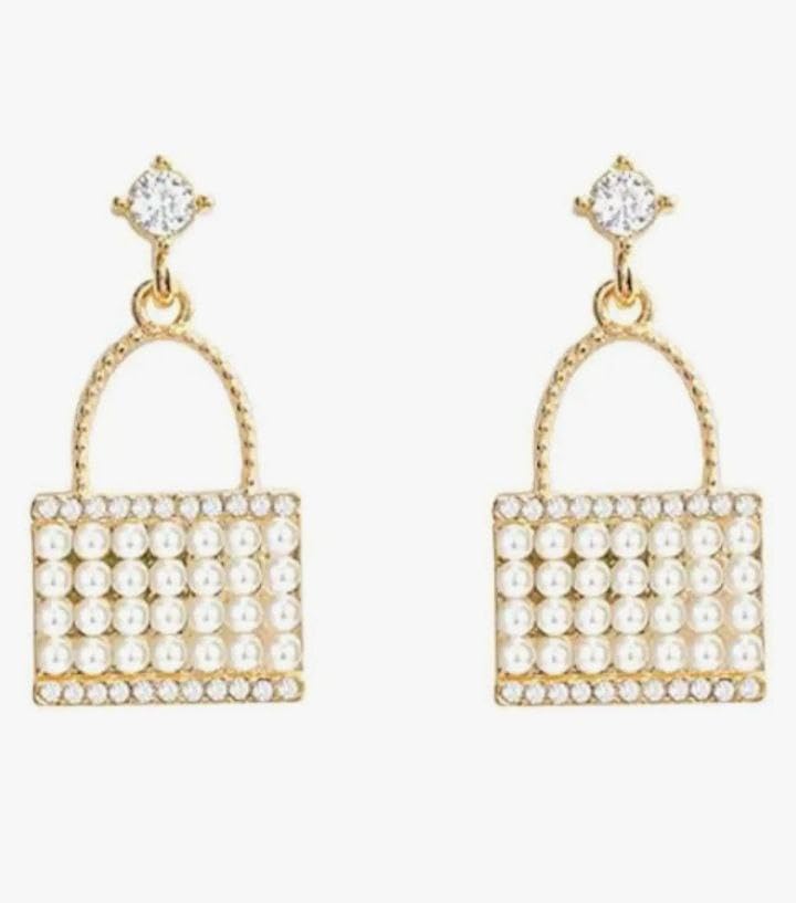 See full amazon price history chart for hand bag shape gold and white colour korean earring hand bag shape gold and white colour korean earring (B0CZSCTV5N) Amazon Price History, Amazon Price Tracker
