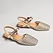 Imagen de IBDPOSH Sandalias planas tejidas para mujer