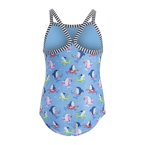 Image of Dolfin Little Girls One Piece Swimsuit for Little Girls and Toddlers