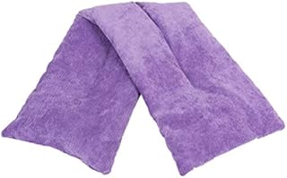 Bed Buddy Aromatherapy Heating Pad for Neck and Shoulders - Microwavable Heat Wrap, Purple, Lavender Scented
