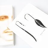 Metal bookmarks, To Book Lovers - 2 pcs / box （B2348） (1.0Bookmarks)