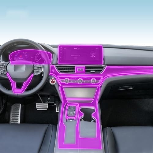 Film intérieur en TPU transparent anti-rayure pour Honda Accord