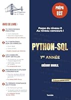 Python-SQL prépa ECT 1ère année: Passe du niveau 0 au niveau concours ! (French Edition) 2959434846 Book Cover