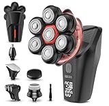 Head Shavers for Bald Men, 5 in 1 Magnetic Electric Razor Grooming Kit,