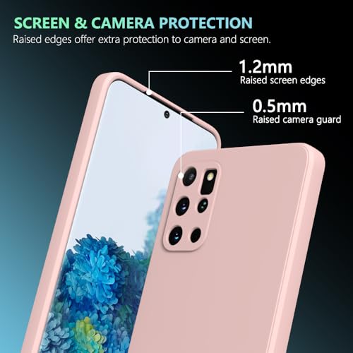 Image of for Samsung Galaxy S20 Plus Case Pink, Scratch Resistant with Soft Touch, Slim Thin Phone Cover for Samsung Galaxy S20 Plus