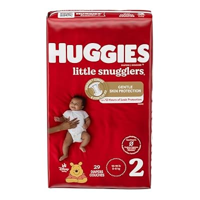 Huggies Little Snugglers Baby Diapers, Size 2, 29 Ct