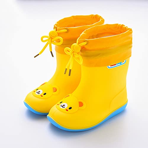 Infant Toddler Cartoon Rain Boots Cute Bear Waterproof Rain Rubber Shoes for Girls Boys Perfect Outdoor Boots2