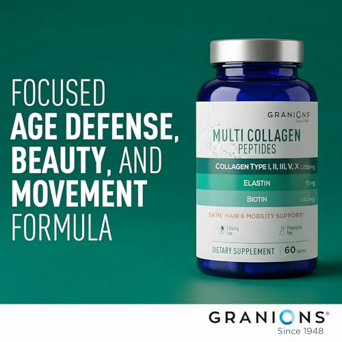 Granions Hydrolyzed Multi Collagen Peptides Pills