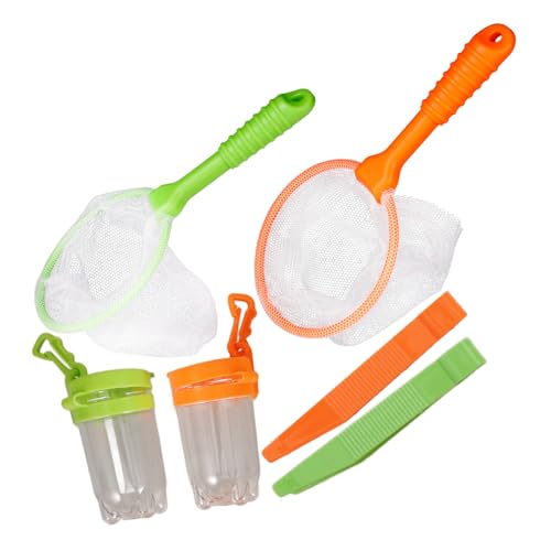 HANABASS Butterfly Kit Catching Set Observation Kit Mesh Cage Boys and Girls for Discovery