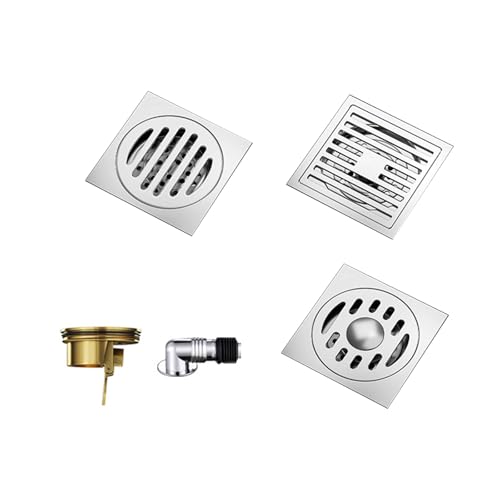 Portable Sturdy Stainless Steel Bathroom Drain Effective Hair and Debris Catcher for Daily Household Use