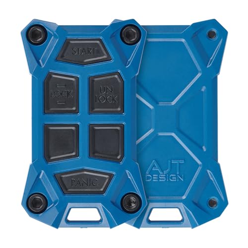 AJT DESIGN Replacement Key Fob Case for Chevy/GMC (Blue)