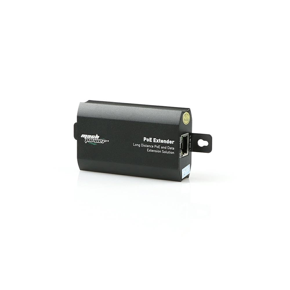 Extender Poe RJ45 10/100 Mbps, Fino a 100m, Plug & Play, Senza Alimentatore, Compatibile IEEE 802.3af/at, per Telecamere IP e Access Point (NW-PE100M)