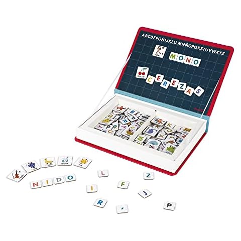 Janod Magneti'Book Alphabet, Juego Magnético Educativo en Español Cover