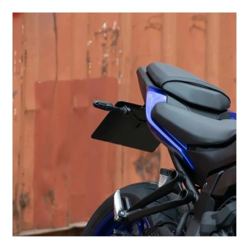 Support de plaque d'immatriculation MT07 en aluminium CNC - 6