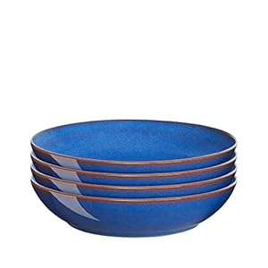 Imperial Blue Alternate Pasta Bowls Set of 4