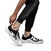 Onegam Spikeless Golf Shoes for Men Women, Artistic Design Breathable Waterproof Fashion Sports Golf Sneakers with Heel Vent Black/White Black