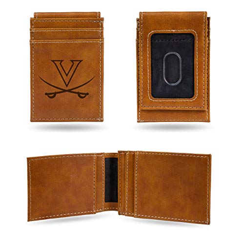 Image of NCAA Laser Engraved Front Pocket Wallet - Compact /Comfortable /Slim