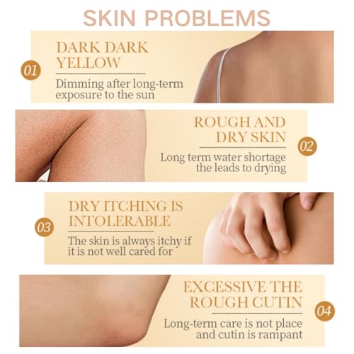 Collagen Body Lotion - Anti-Wrinkle Moisturizing Body Cream - Enriched with Hydrolyzed Collagen - Large-Capacity Body Moisturizer for Dry Skin - Smooth, Firm, and Hydrated Skin 300ml - Image 3