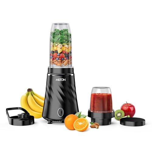Milton Appliances Nutripure 350W Juicer Mixer Grinder | Mini Mixe...