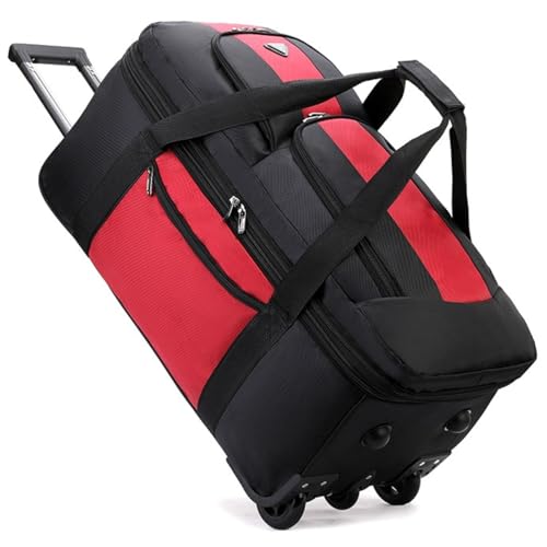 [Trekiz] �X�[�c�P�[�X �t�@�b�V���� 3-in-1 �ו����� ���h �o�� �r�W�l�X ���s 3�֐É��L���X�^�[�t�� �h�� �܂肽���ݎ� ���Ɨ��s �o�� �ʊw �j�� �������p (���b�h)