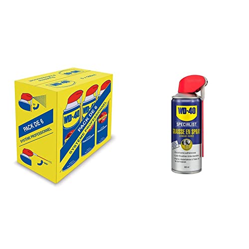 Graisse en Spray WD-40 Specialist anti corrosion extrême et lubrifiant double position