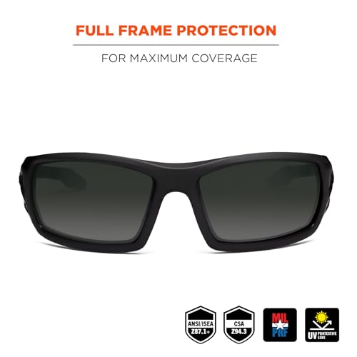 Image of Ergodyne Skullerz ODIN Safety Glasses Sunglasses, Impact Resistant Z87.1+