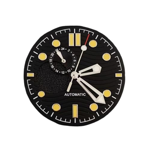 Cadran NH39 vert de 31mm avec logo personnalisé pour montre automatique