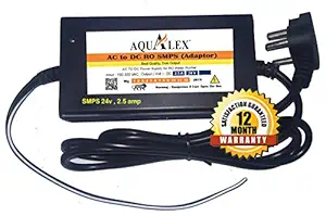 Aqualex, Pokar RO, SMPS DC Output Power Supply 24v, 2.5 amp, Suitable for RO Water Purifier