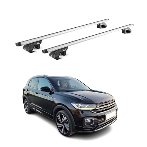 Barres de toit 90 kg pour VW T-Cross pour résoudre le manque de place