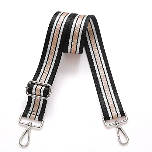 Image of S-Jacorry Purse Strap Replacement Crossbody Wide Shoulder Strap Adjustable Canvas Straps Handbag Strap Replacement Belts