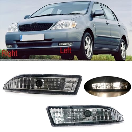 Phare antibrouillard pour Corolla 2001 2002 version USA avec ampoule de pare-chocs