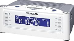 Sangean RCR 22 Atomic Clock with FM RDS / AM / Aux in Digital Tuning Clock Radio, silver, one size photo Sangean RCR 22 Atomic Clock with FM RDS / AM / Aux in Digital Tuning Clock Radio, silver, one size