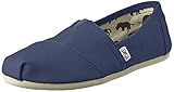 TOMS Men's Classic Canvas Slip-On, Navy - 8 D(M) US