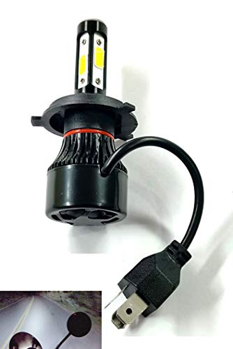 Image of A2D? 2352. 12V / 36W 4C-Sided Led Full Cobe H4 /HS1 Bright Bike LED Headlight Replacement Bulb High-Low Beam 6000K White compatible with Bajaj Platina 100