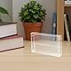 Toyvian 3St Band kassette kassettenkoffer Kassettenbox Kassettenschachtel Vintage Aufbewahrung Küvette aus Glas Rekorderhalter pp Transparent FüR Sammler Und DIY-Projekte FüR Zuhause