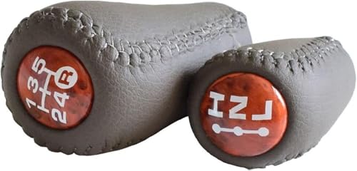 シフトノブ 用のトヨタ用5速マニュアルトランスミッショントランスファー 用のプラドLC120用 用のランドクルーザー用(Walnut set)