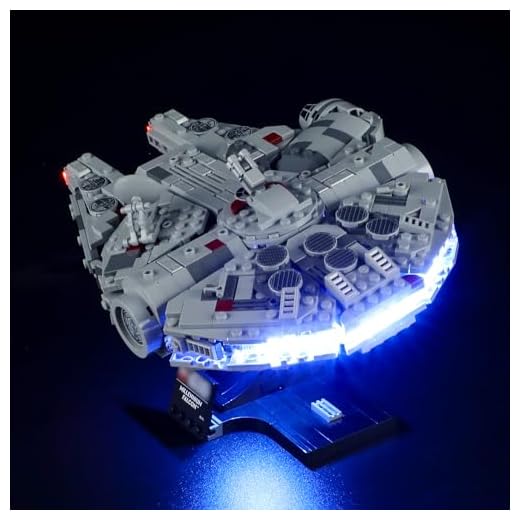 LIGHTAILING Licht-Set Für Lego-75375 Millennium Falcon - Led-Beleuchtungsset Kompatibel Mit Lego Bausteinen Modell - Modell Set Nicht Enthalten