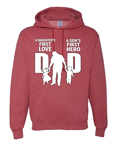 Wild Bobby Dad Daughters First Love Sons First Hero Father's Day Unisex Graphic Hoodie Sweatshirt