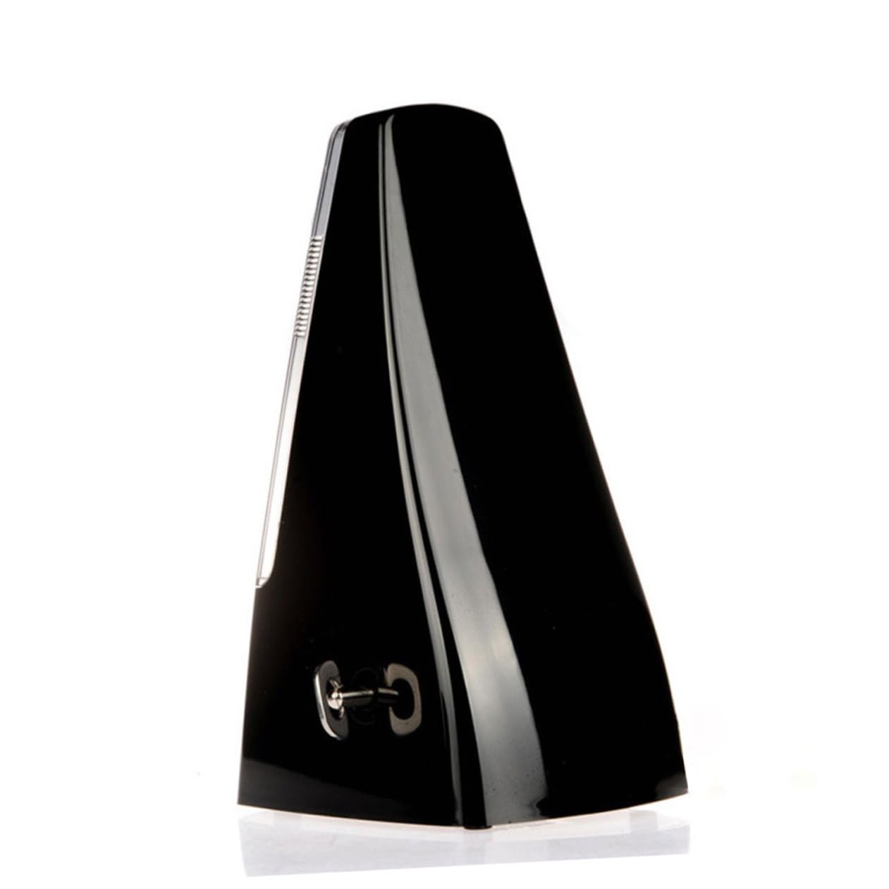 FRCOLOR Metrónomo Mecánico Pequeño para Piano y Guitarra con Clip para Partituras Color Negro Accesorio para Instrumentos Musicales Adecuado para Práctica y Color