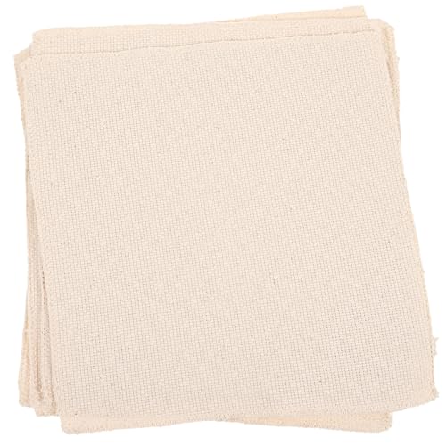 CIMAXIC Beginner-Friendly Cross Stitch Fabric 5 Sheets Embroidery Cloth Gridding for Precision