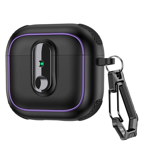 Coque compatible avec AirPods Pro 3ème 2025 silicone rigide noir étui