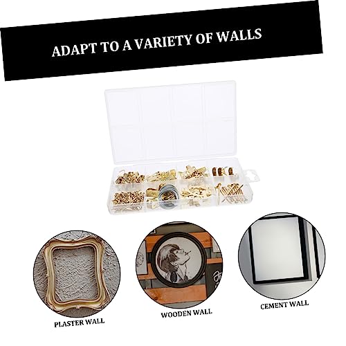 Image of Picture Hanging Kit with Heavy Duty Hooks for Securely Displaying Frames for Home and Office Decor Easy to Install and Versatile for All Artwork