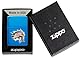 Zippo Sturmfeuerzeug - Jumping Fish, High Polish Blue, Color Image - Nachfüllbar - Wiederverwendbar - Windfestes Design - Geschenkbox - Made in USA