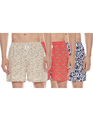 Image of Longies Men's Cotton Boxer Shorts (Pack of 1)