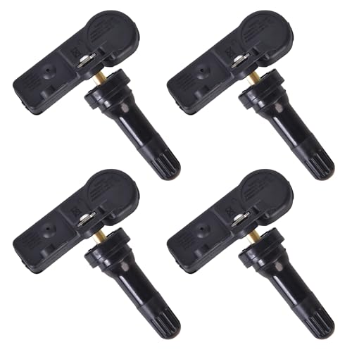 Motvhcs TPMS Sensors Set of 4 Pre-Programmed Tire Pressure Sensor 433MHz for RAM 1500 DT Model 2019-2024 Replace# 68293199AA (4PCS)
