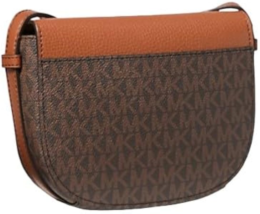 MICHAEL KORS REED ハンドバッグ ブラウン MICHAEL KORS REED SMALL CENTER ZIP BELTED SATCHEL SHOULDER