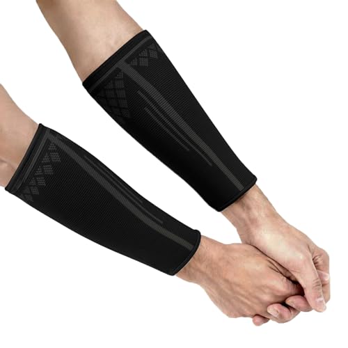 SZWEEDORY Volleyball Arm Sleeves Forearm Sleeves Compression Arm Guard Training Protect Gear for Sports Training, Keep Warm & Sweat Wicking for Youth Aged 8+yrs & Adult (S)